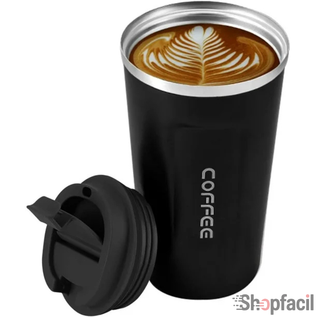 taza térmica digital para café, cerveza y té, taza de acero